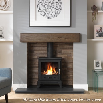 Gallery PD Dark Oak Effect Fireplace Beam